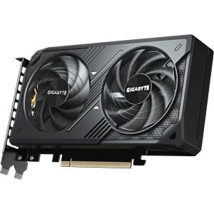 Placă grafică GIGABYTE GeForce RTX 5060 WINDFORCE MAX OC 8G, vedere unghiulară - Gigabyte Plăci video