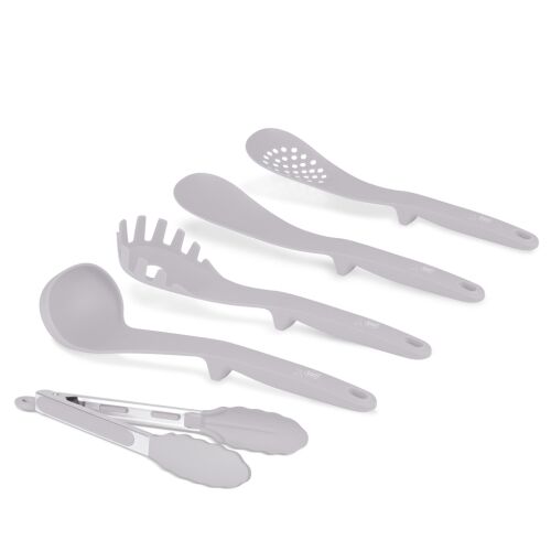 Berlinger Haus BH-6335 Taupe Collection 5-częściowy zestaw przyborów kuchennych - matowy taupe