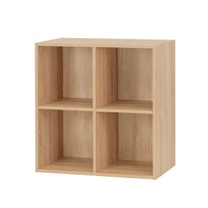 Szafka wisząca otwarta Boxie 80x80x37 cm dąb sonoma 139491292 - Szafka ścienna