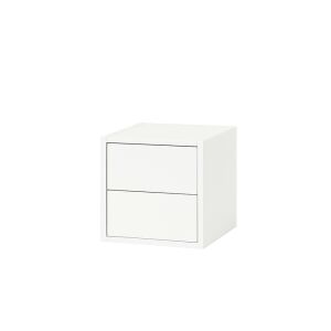 Boxie 2 fiókos fali szekrény 40x40x37 cm fehér 139491309 - Dulap de perete