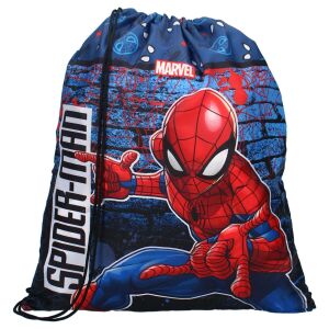Marvel Spider-Man Sportbeutel, großer Turnbeutel, 44 cm - Turnbeutel