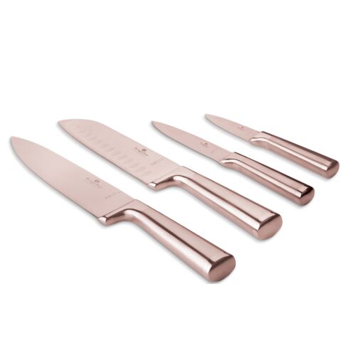 Berlinger Haus Taupe Collection Rosegold Set noževa 4 komada