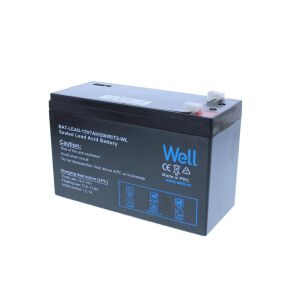 Well 12V 7Ah zárt ólom-savas akkumulátor T2 kivezetésekkel - Akkumulátor