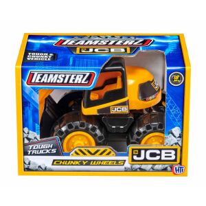 Teamsterz JCB Kotrógép Játék - 17,5 cm, Masszív kerekek