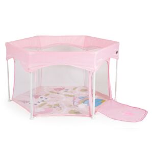 Cangaroo Playbox Hatszögletű Utazójáróka - Rózsaszín