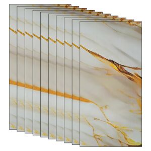 20 db öntapadós márvány utánzatú tapéta NEXTLY, vízálló, állítható, erős ragasztóval, könnyen felszerelhető, 3,6 m2, 30x60 cm, 2 mm vastag, 250-9