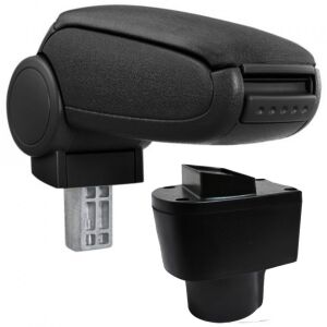 Lakťová opierka Dacia Duster, čierny textil, montážna sada je súčasťou balenia - Opierky rúk do auta