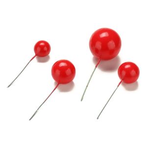 Cake-Masters Piros Gömb Tortadísz Beszúró Készlet - 4 db