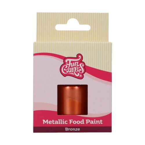 FunCakes Metál Ételfesték - Bronz, 30ml