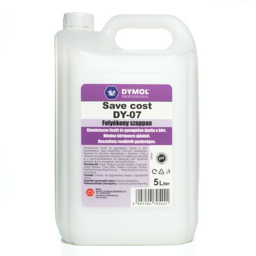 Dymol DY-07 Folyékony Szappan - 5L, Bőrkímélő