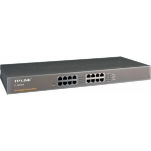 TP-Link TL-SG1016 Gigabit 16-port Rack Switch - Hálózati Switch 139508884 - TP-Link Switch