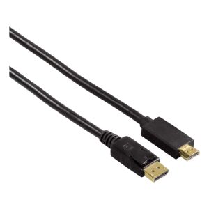 nBase DisplayPort - HDMI Kábel - 1.8m, Fekete 139509895 - HDMI kábel