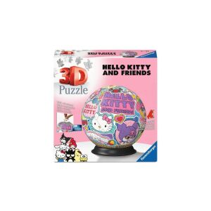 Ravensburger Hello Kitty 3D Gömb Puzzle - 72 db 139510937 - 3D puzzle