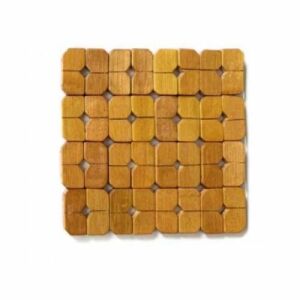 Fa Gyöngyös Hőálló Alátét - Négyzet, 15cm 139511244 - Főzőedény & Sütőedény