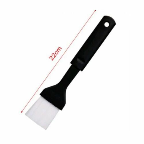 Konyhai Kenőecset - 22 cm, Nylon Sörtékkel, Fekete Nyél