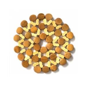 Bambusz Hőálló Alátét - Gyöngyös, Kör alakú, 16 cm 139511556 - Főzőedény & Sütőedény