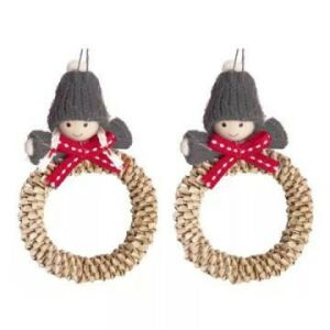 Karácsonyi Türschmuck mit Figuren, 10 cm, Weihnachtsdekoration - Weihnachten