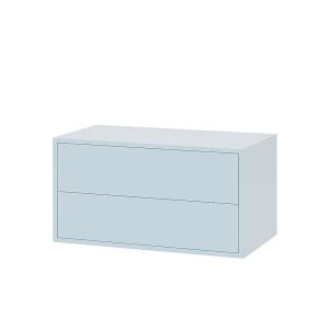 Leziter Boxie Kék Fali Szekrény 2 Fiókos - 40x80x37 cm 139512910 - Faliszekrény