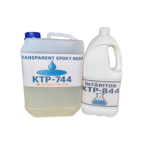 KTP-744 Transparentes Epoxidharz Set, 4kg Harz + 2kg Härter