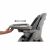 Adjusting the tray on Minla PLUS high chair