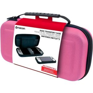 Nacon Rigid Hordtáska Nintendo Switch - Rózsaszín 139521251 - Nacon