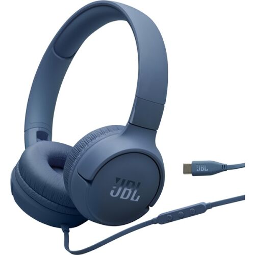 JBL Tune 520C Kék USB-C Vezetékes Mikrofonos Fejhallgató 139521753 - JBL