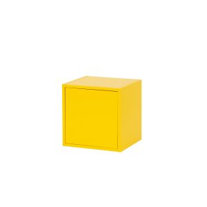 Boxie 1-türiger Hängeschrank 40x40x37 cm gelb 139524197 - Wohnzimmermöbel