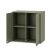 Boxie 2-drzwiowa szafka ścienna 80x80x37 cm zielona 139524221