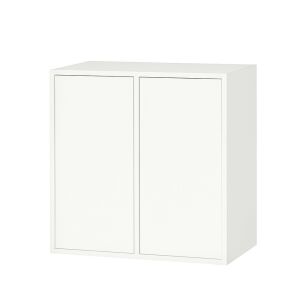 Boxie 2 ajtós fali szekrény 80x80x37 cm fehér 139524226 - Dulap de perete