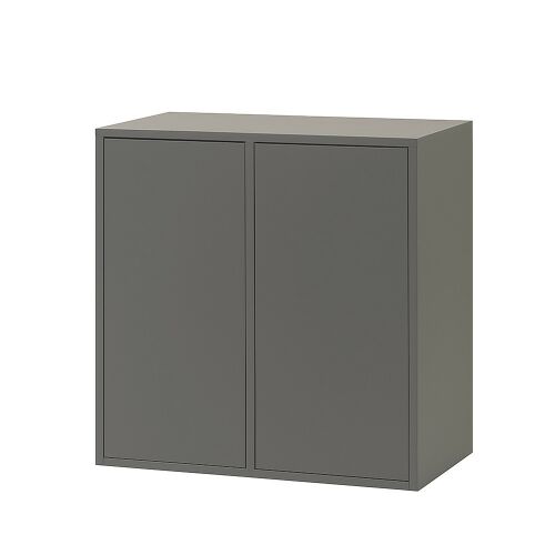 Boxie - 2-Ajtós Fali Szekrény - 80x80 cm - Antracit 139524400