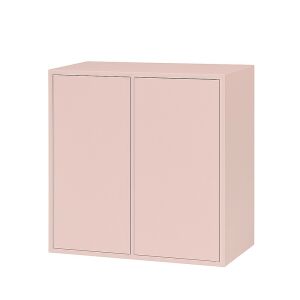 Leziter Boxie - 2 Ajtós Pink Fali Szekrény - 80x80x37 cm 139524481 - Faliszekrény