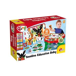 Bing Super Desk Edugames játékkollekció asztallal, oktató játékok kisgyermekeknek - Lisciani