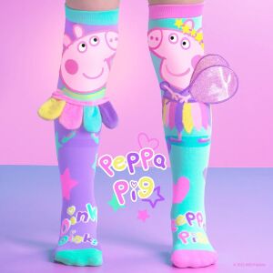 Дълги цветни чорапи Madmia Peppa Pig за момичета 6-99 години 140718936 - Детски чорапи, чорапи за коляно