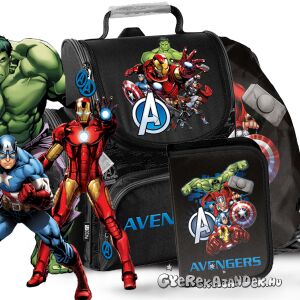 Paso - Avengers Ergonomikus Iskolatáska Szett - Fiúknak 139531102 - Paso