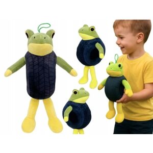 Plyšová hračka Bao Bao Frogo Ambalabu Brain Rot ABYZ Veľkosť 36 cm, Farba Žltá/Čierna