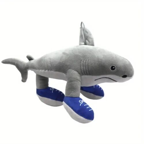 Plyšová hračka Tralalelo Tralala Brain Rot ABYZ Veľkosť 34cm, Farba Sivá/Modrá 139533135