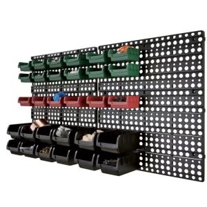 PARKSIDE® Falra szerelhető szervező és tároló készlet - 32db-os