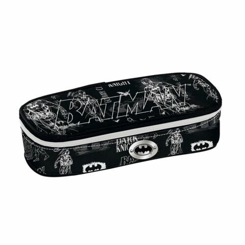 Batman Dark Knight Iskolai Tolltartó - Ovális, Fekete