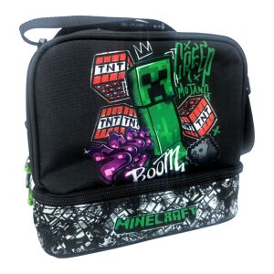 Minecraft Thermo Uzsonnás Táska - 21 cm, Kétrekeszes 139538597 - Uzsonnás táska