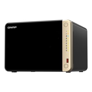 NAS QNAP 664 6BAY 2,9 GHz TWR SATA "TS-664-8G" (zelená známka 11 lei)