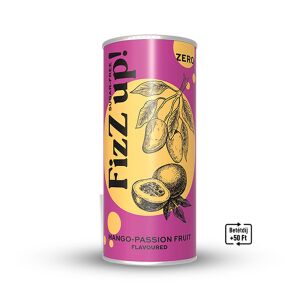FIZZ UP! Mangó-Maracuja Szénsavas Üdítő - 250ml, Cukormentes 139539644 - Szénsavas üdítőital