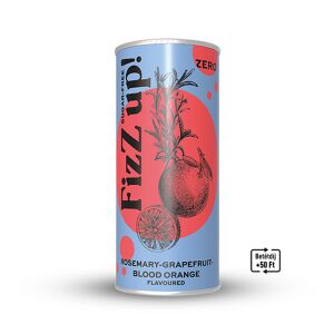 FIZZ UP! Vérnarancs-Rozmaring Szénsavas Üdítő - 250ml, Cukormentes 139539629 - Szénsavas üdítőital