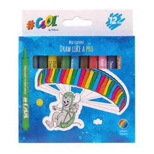 Cool by Victoria Zsírkréta - 12 Különböző Szín, Kerek