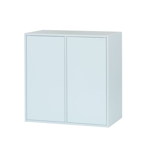 Boxie - 2 ajtós fali szekrény - 80x80x37 cm - Kék