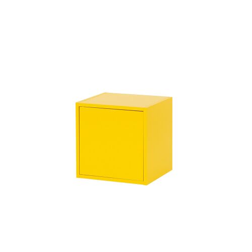Leziter Boxie Fali Szekrény 1 ajtós - 40x40x37 cm, Sárga 139544511