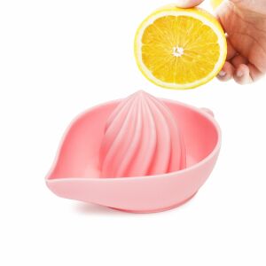 Szilikon citromfacsaró - rózsaszín - 14 x 10 x 6 cm 57517pk 139545742 - Bor & Pálinka főzés
