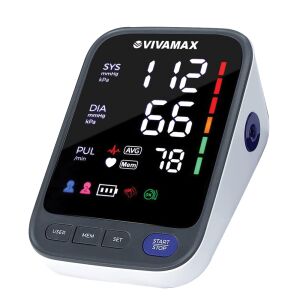 Vivamax V33 Felkaros Vérnyomásmérő - Klinikailag Validált, Nagy Kijelző