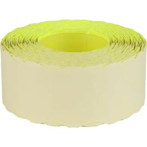 FLUO Citrom Árazószalag 25x16 - 900 címke/tekercs 139547025 - Árazószalag