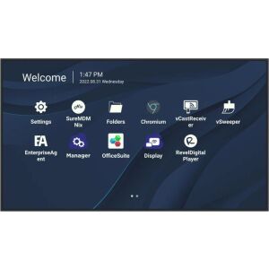 Viewsonic CDE5530 - 55" 4K Ultra HD Android Signage Kijelző 139550658 - LFD monitor