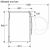 Bosch Series 8, Heat pump tumble dryer, 9 kg, WQB246CNBY 139551466